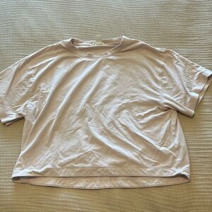 Athleta light pink top